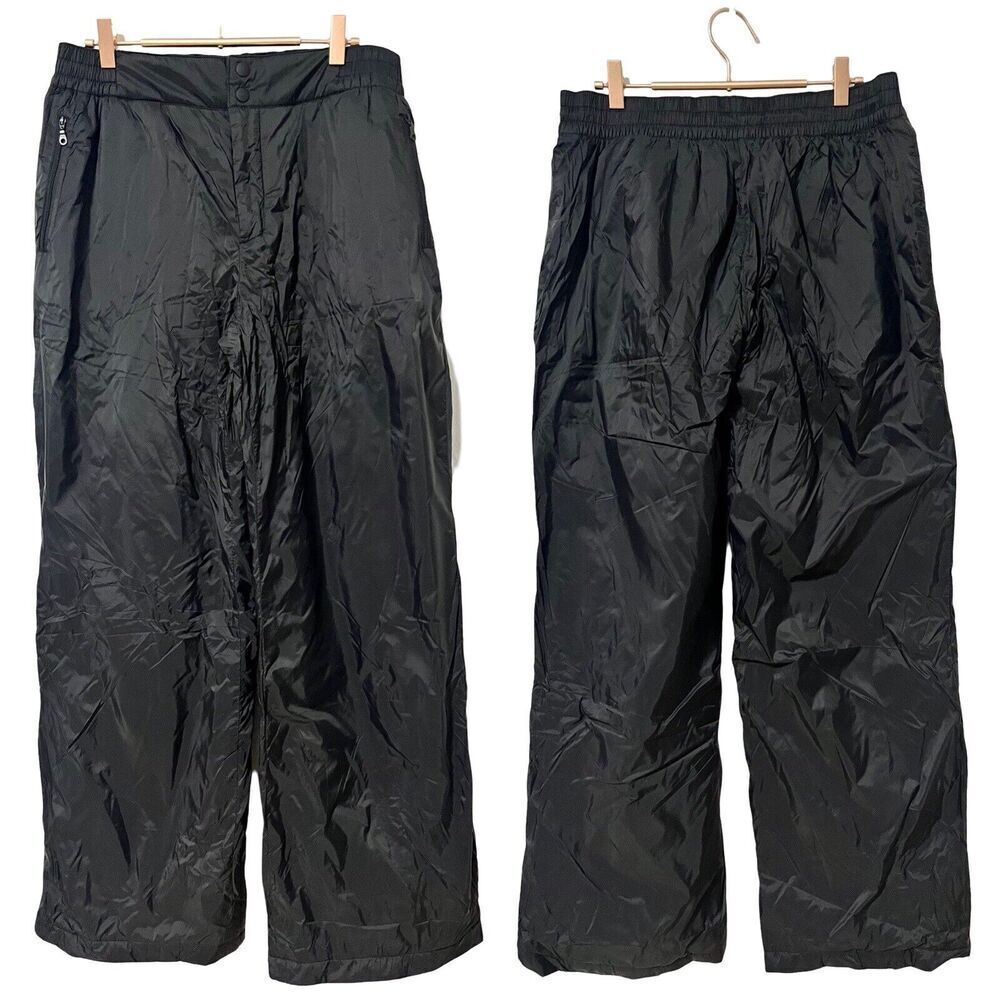 Offline By Aerie Chillside Snow Pants‎ Size L Black Ski Snowboard Insulated NEW